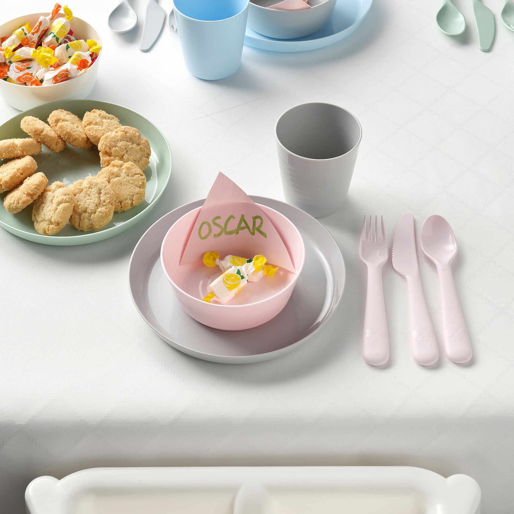 KALAS IKEA Тарелка, разные цвета
