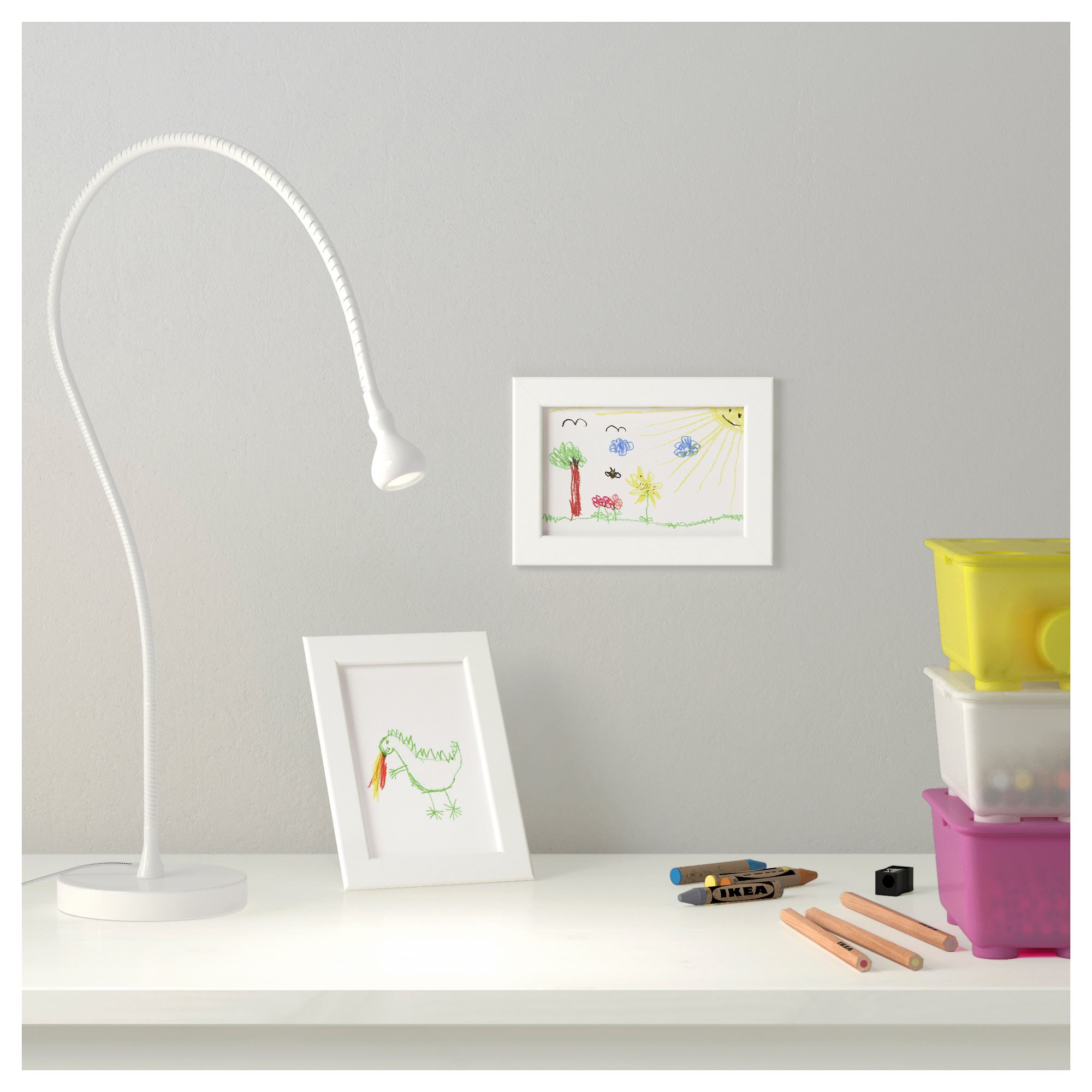 FISKBO IKEA Рамка для фото, белый, 10x15 см