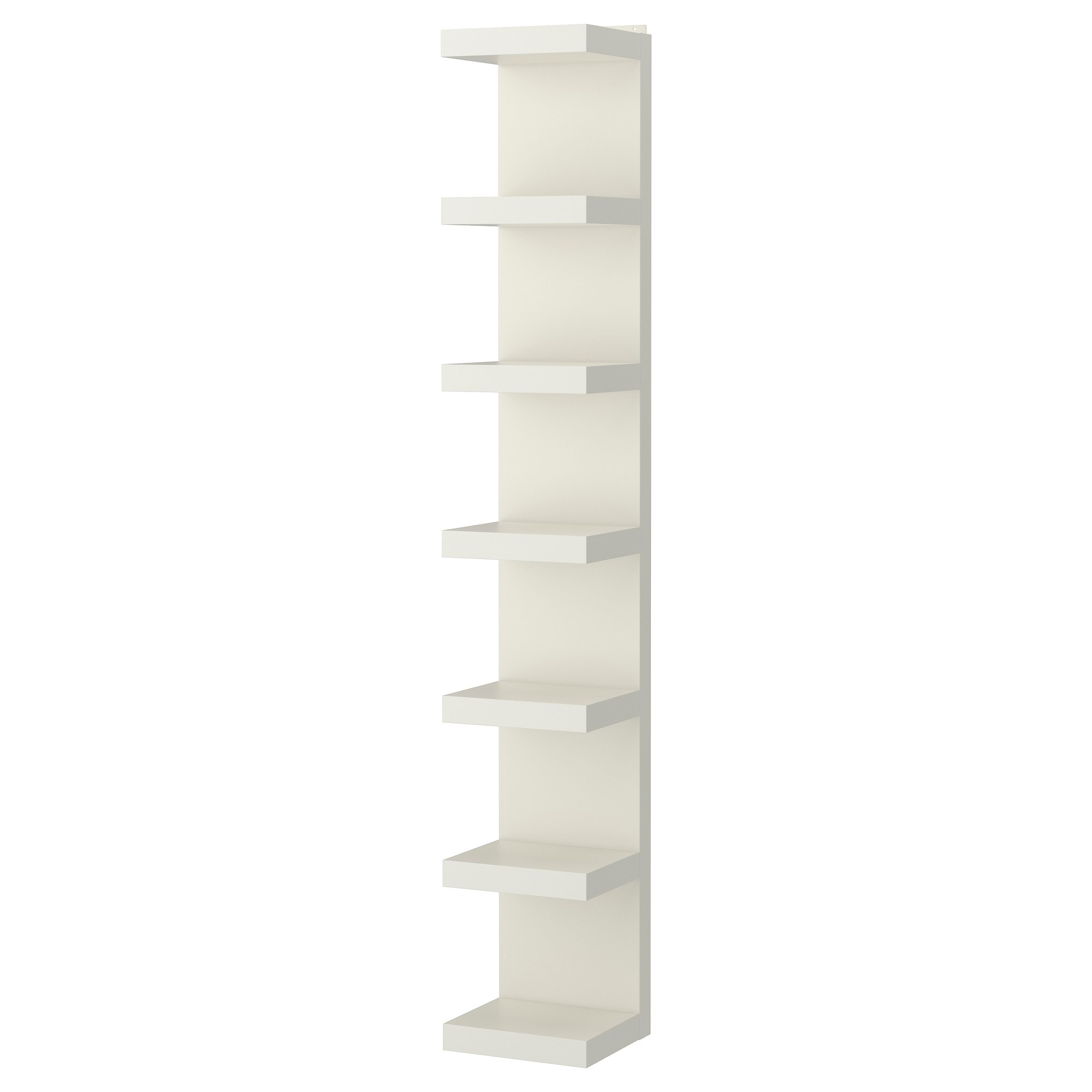LACK IKEA Полочный модуль, навесной, белый, 30x190 см