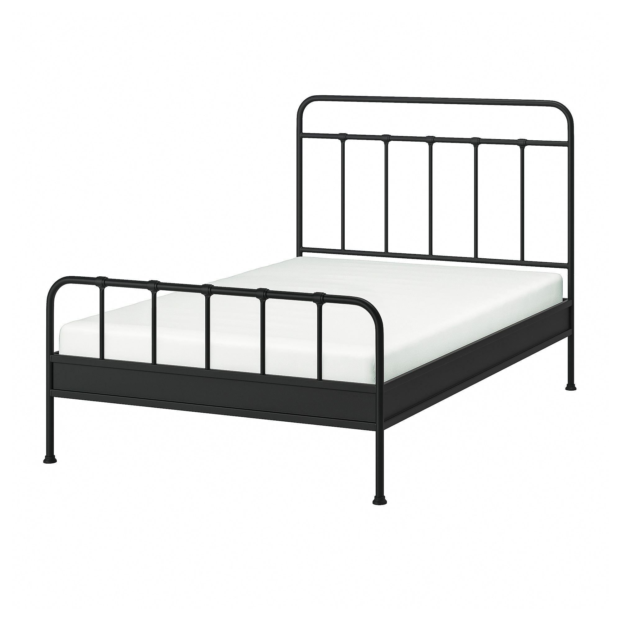 STJARNO IKEA Каркас кровати, антрацит, 140x200 см