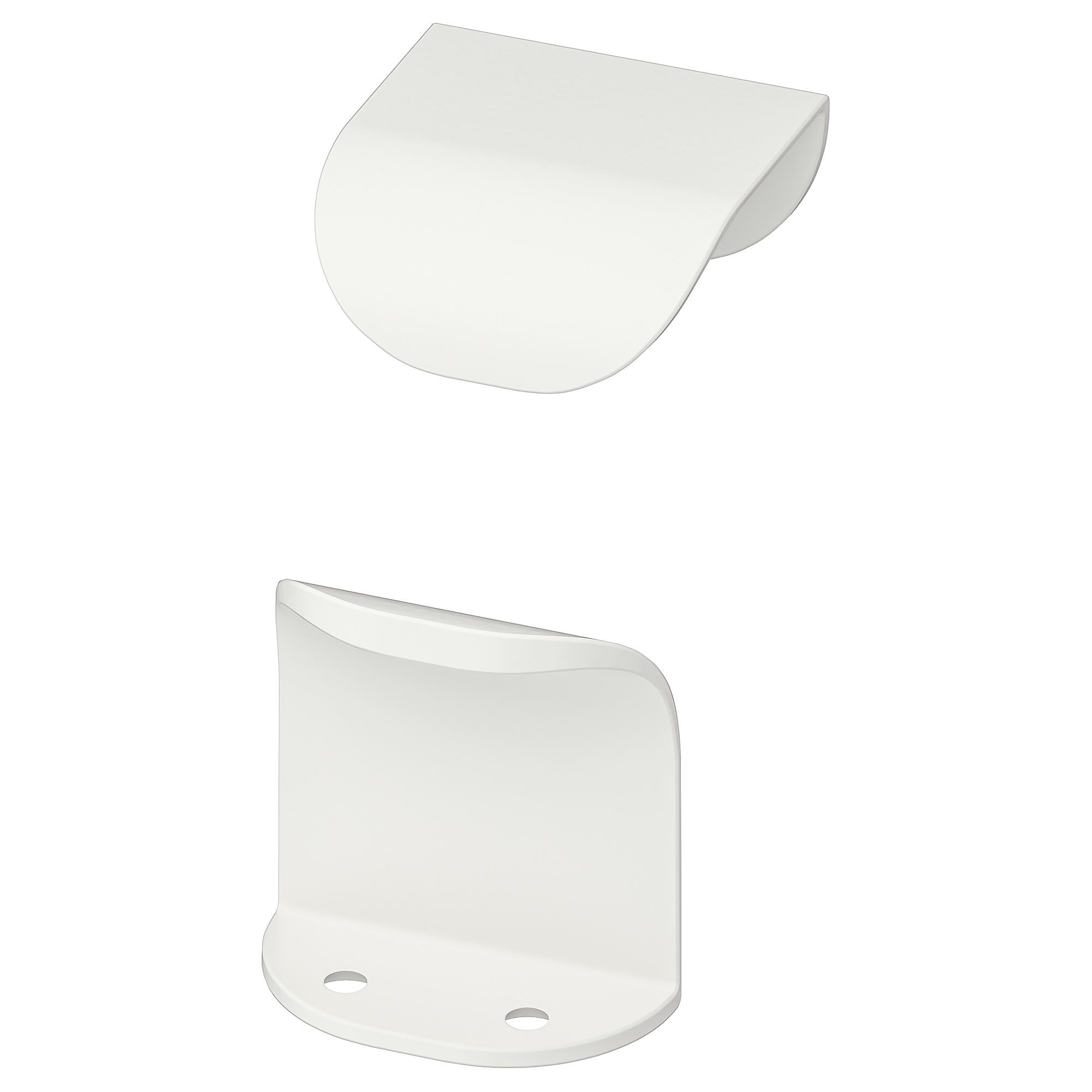 BILLSBRO IKEA Ручка, белый, 40 мм, 2шт.
