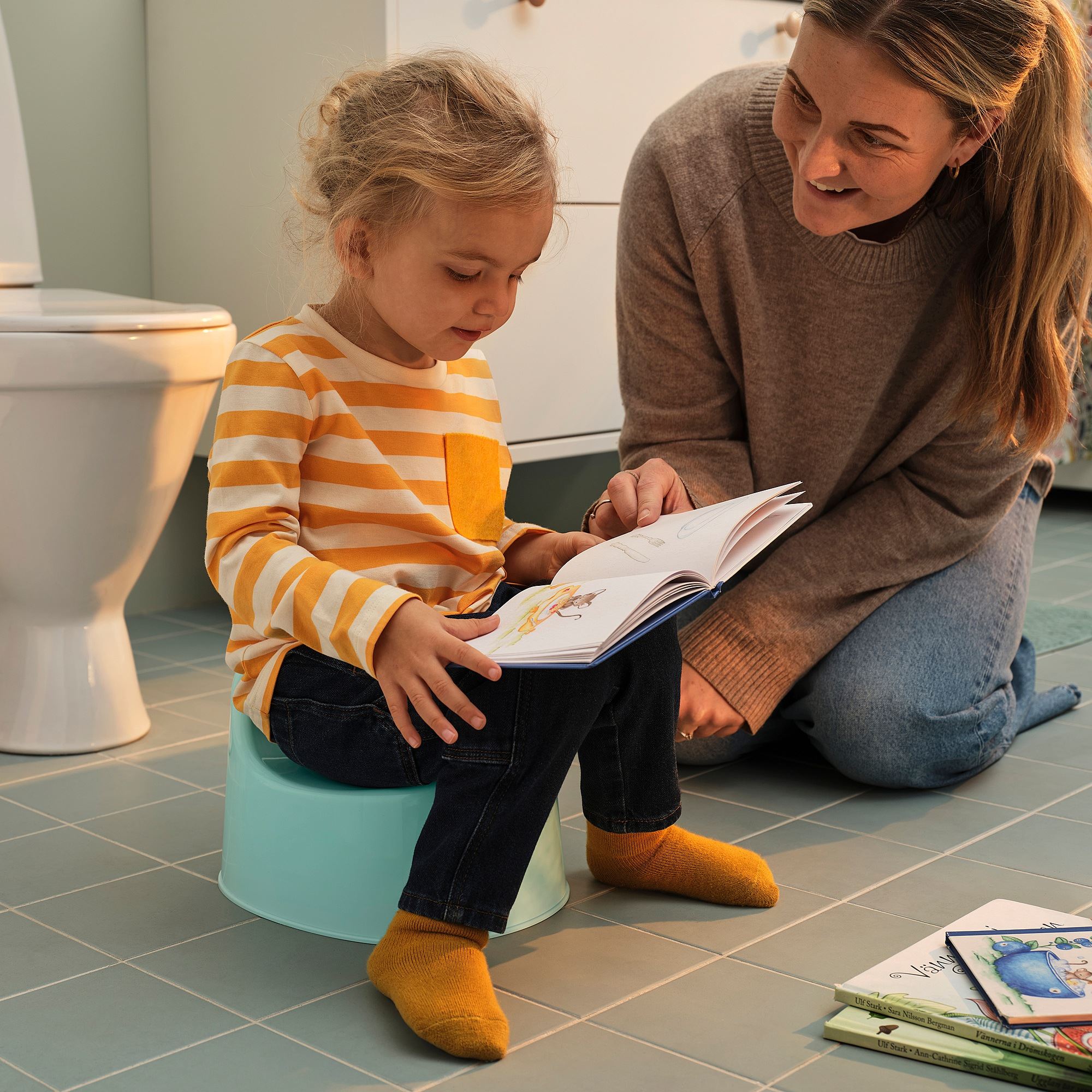 LILLA IKEA Горшок, бирюзовый