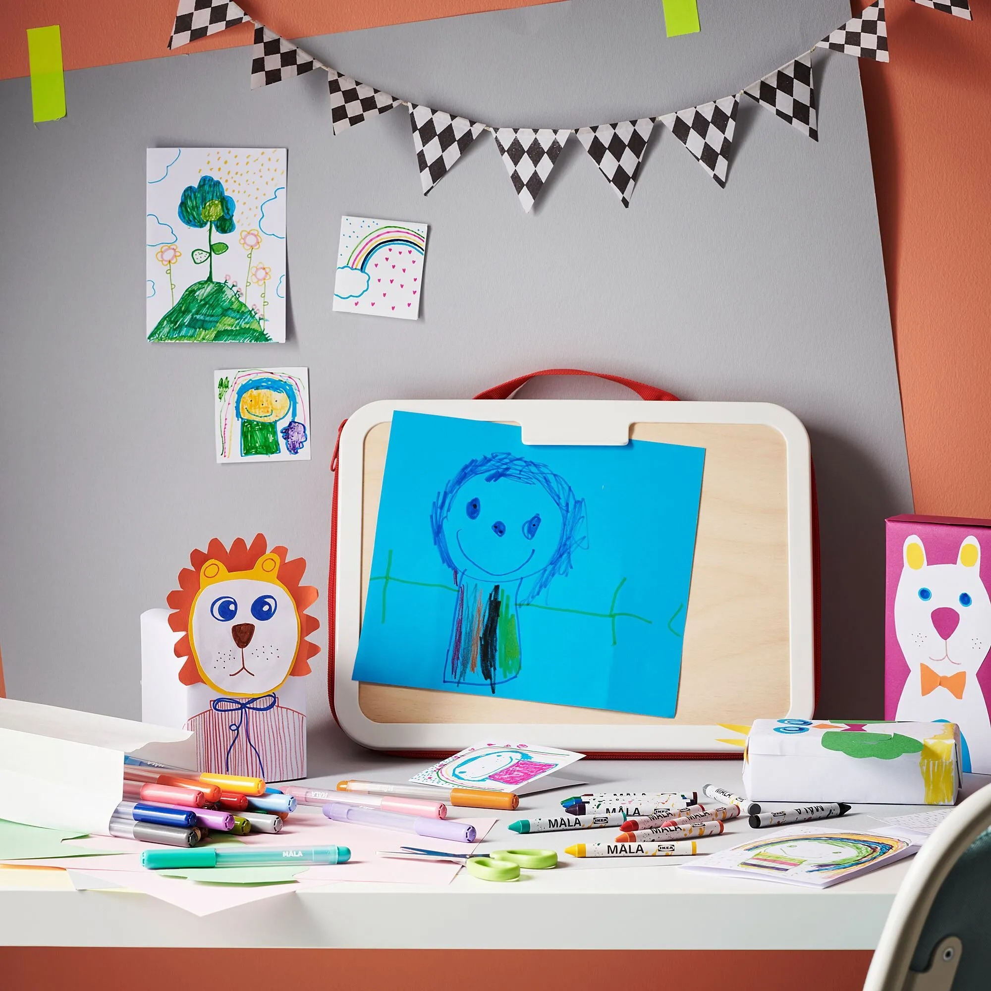 MALA IKEA Бумага, разные цвета/разные размеры