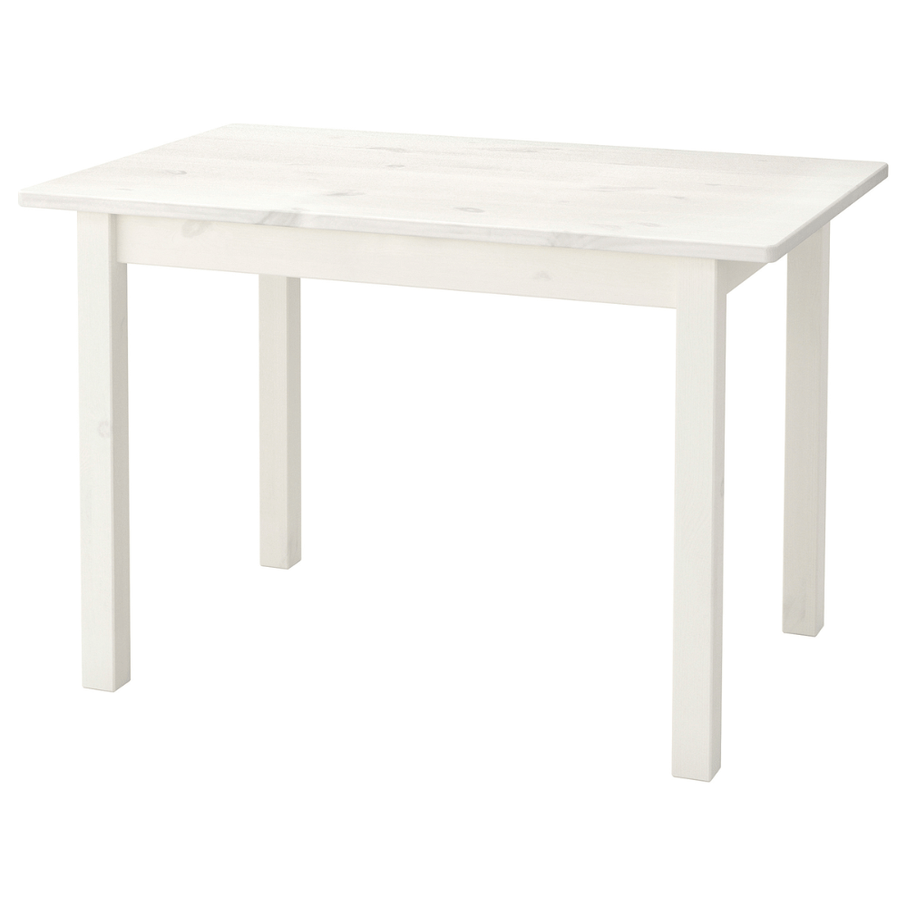 SUNDVIK IKEA Стол детский, белый, 76x50 см