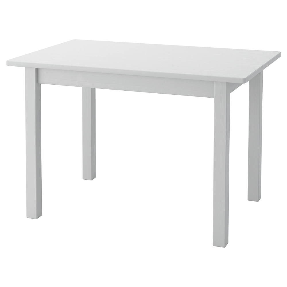 SUNDVIK IKEA Стол детский, серый, 76x50 см