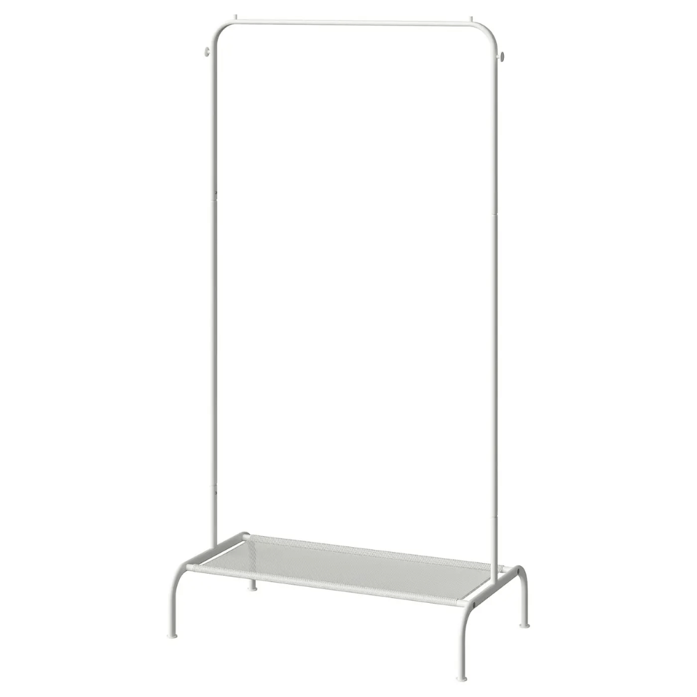 BRUKSVARA IKEA Напольная вешалка, белый, 78х147 см.
