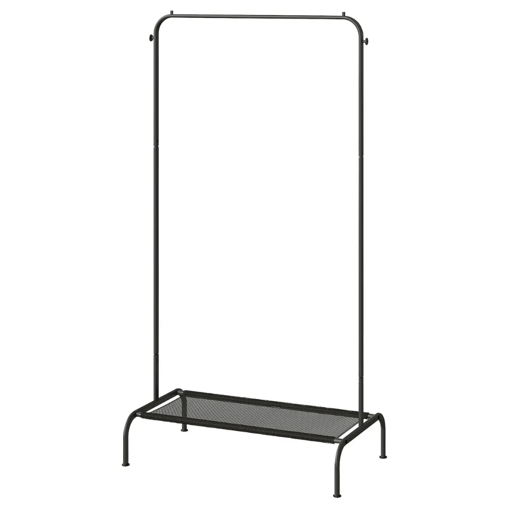 BRUKSVARA IKEA Напольная вешалка, антрацит, 78х147 см.