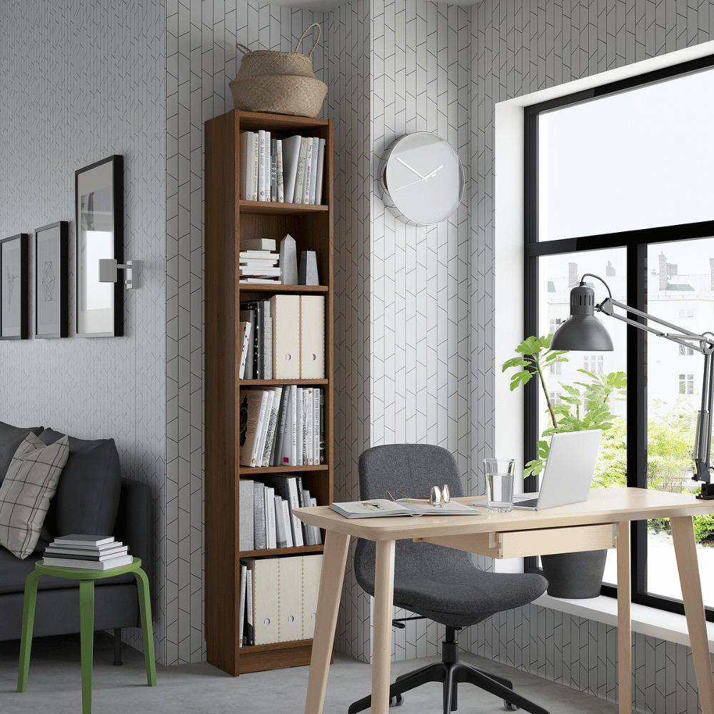 BILLY IKEA Стеллаж, светло - коричневый, 40x28x202 см