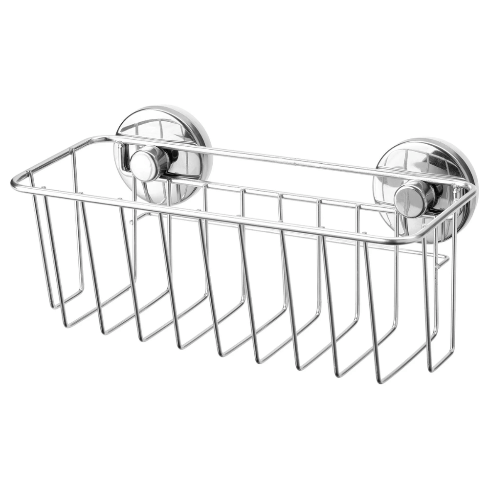 KROKFJORDEN IKEA Прямоугольная корзина, с цинковым покрытием, 24x11 см
