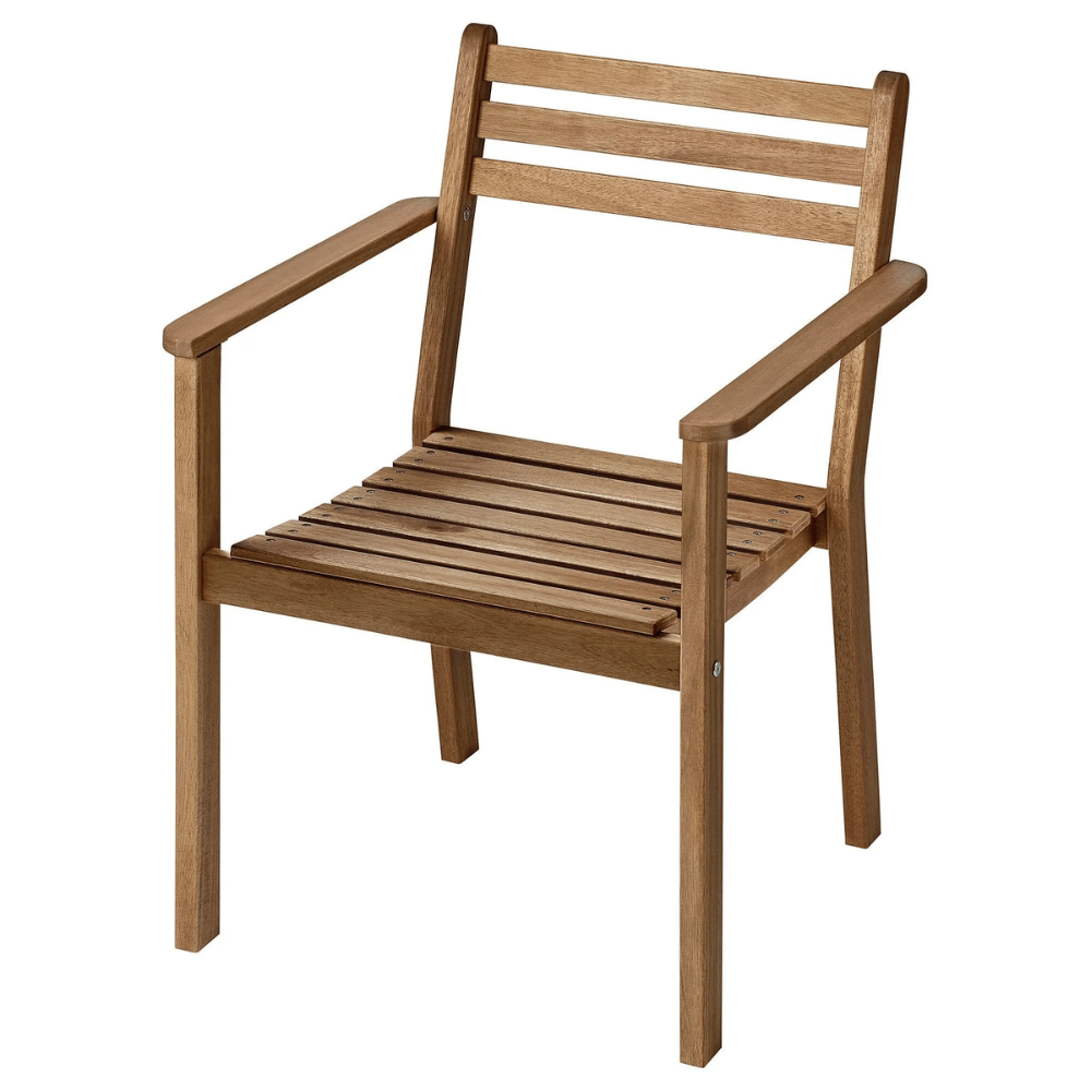 ASKHOLMEN IKEA Садовое кресло, темно-коричневый