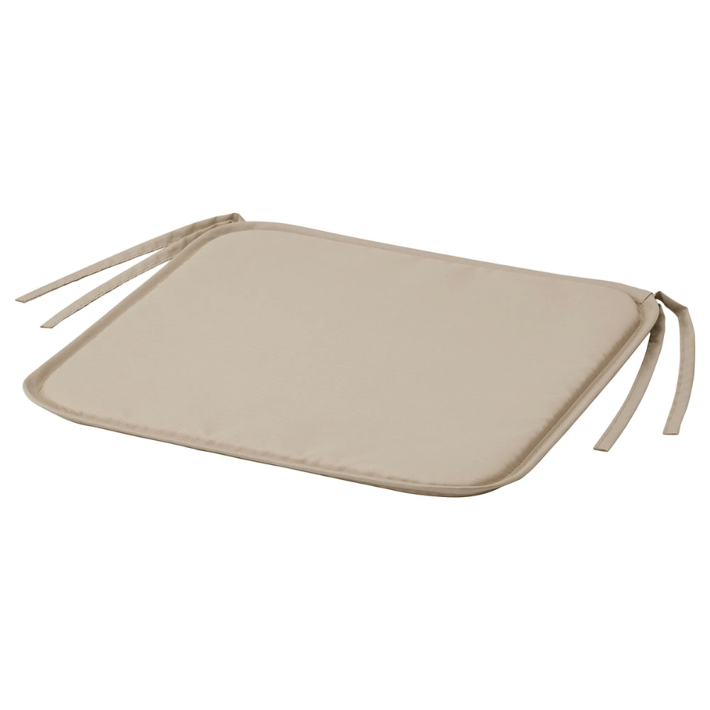 BRAMON IKEA Подушка на стул, серо-бежевый д/дома/улицы, 34x34x1.0 см