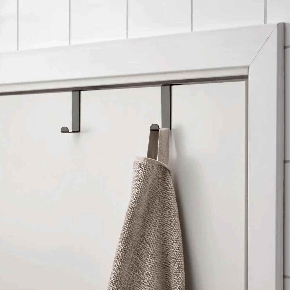 SKOGSVIKEN IKEA Крючок для двери, чёрный