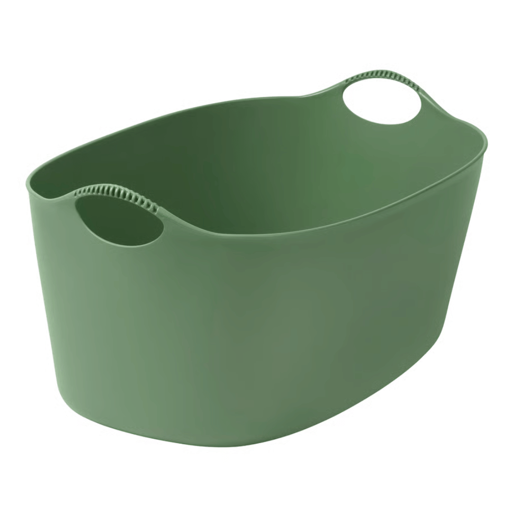 TORKIS IKEA Гибкая корзина д/белья, 35 л, зеленый