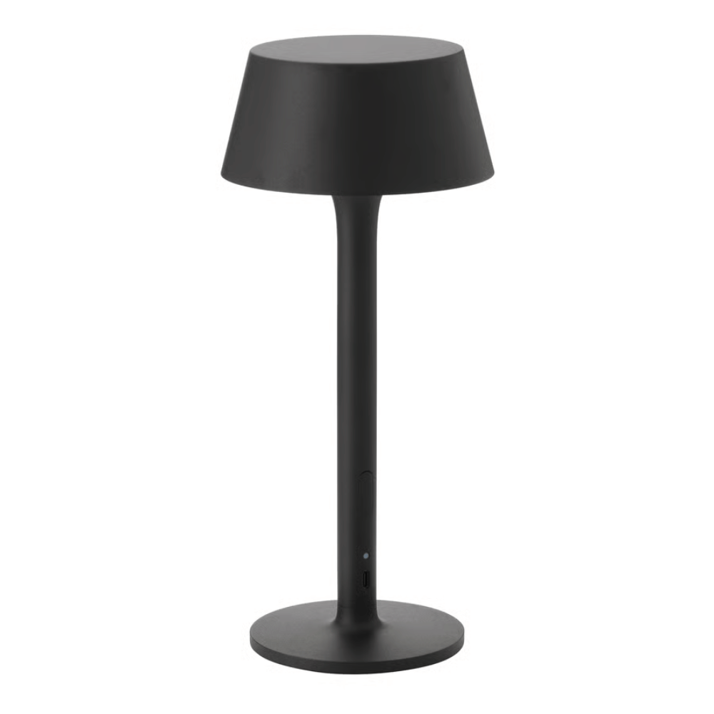 AVHALL IKEA Переносная светодиодная лампа, чёрный