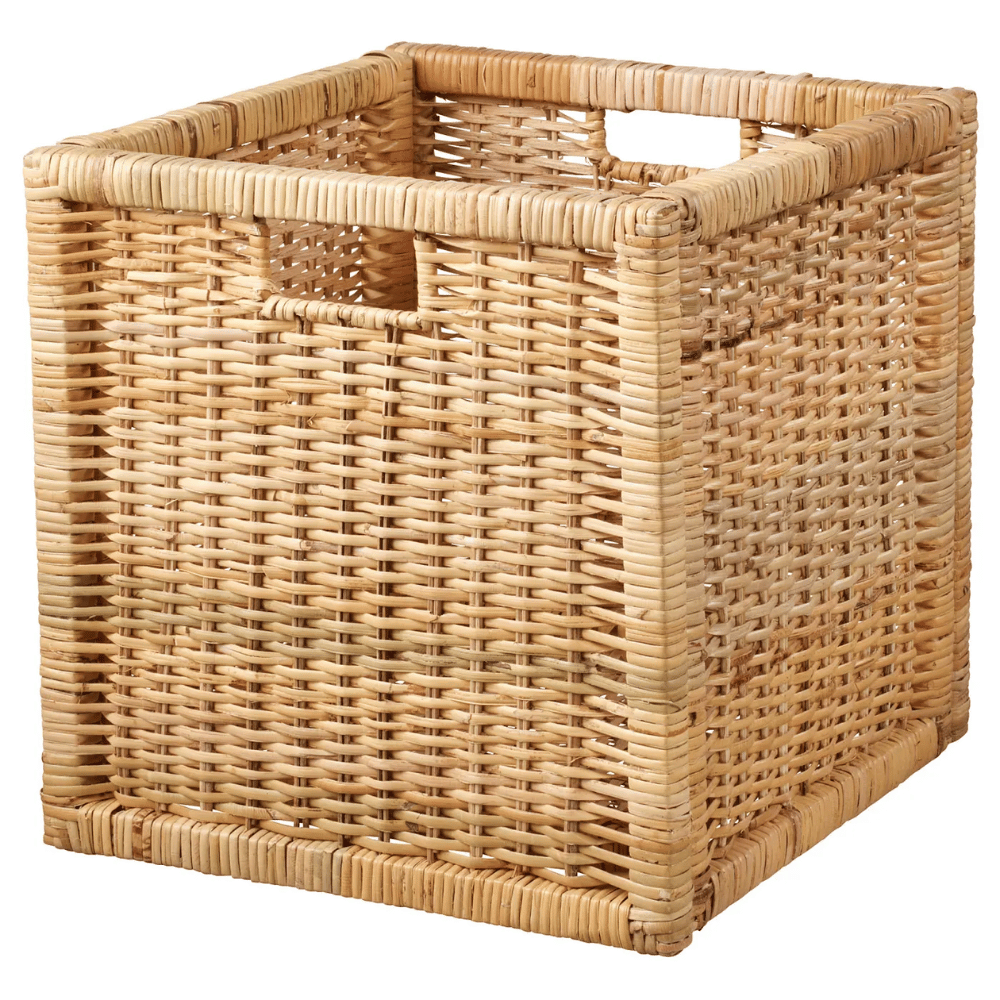 BRANAS IKEA Корзина, ротанг, 32x34x32 см