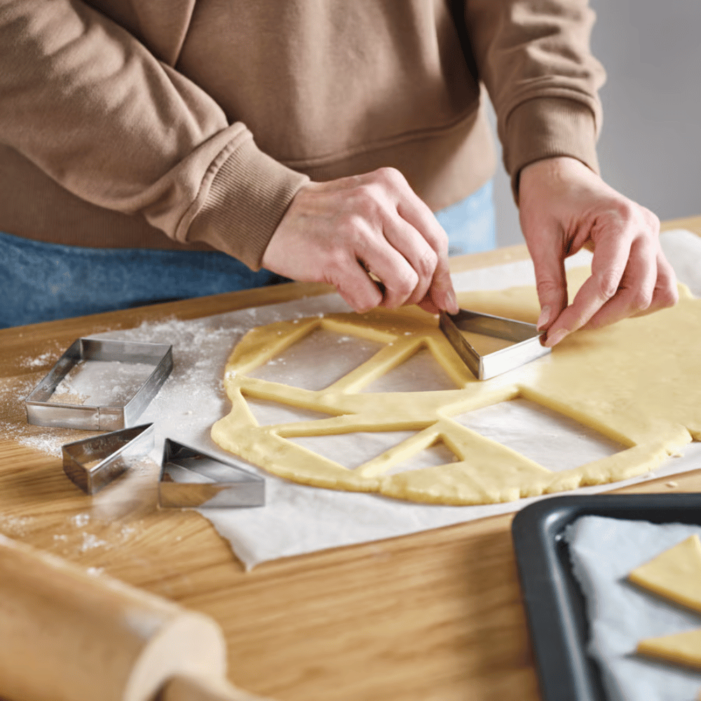 LATTBAKAD IKEA Формочка для печенья, 4 шт., нержавеющ сталь