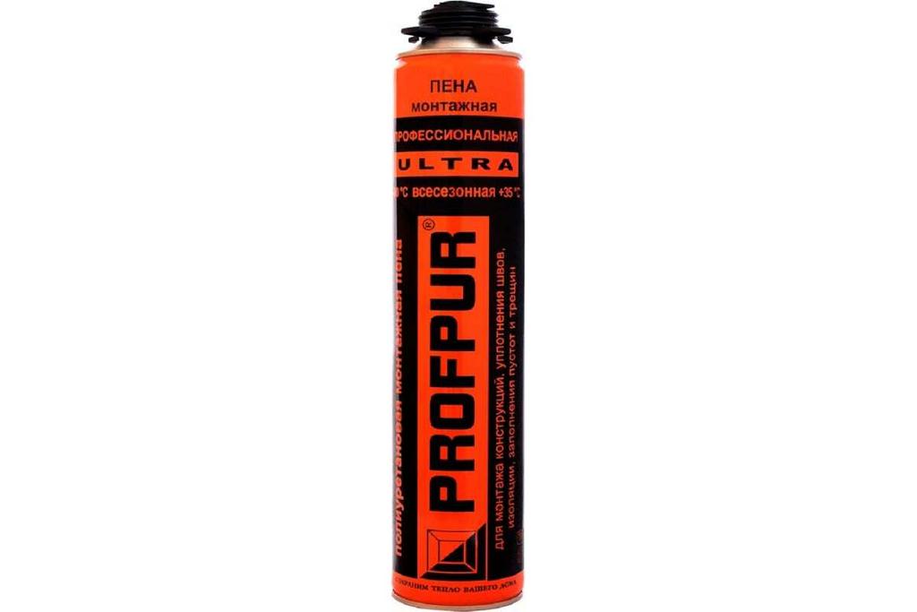 ПЕНА PROFPUR ULTRA ВСЕСЕЗОННАЯ 750 МЛ