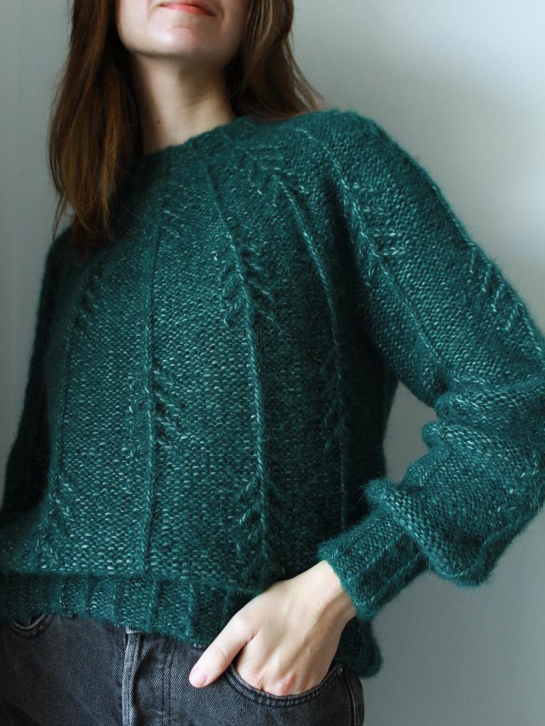 Описание свитера Лесное настроение (Forest Vibes Sweater)