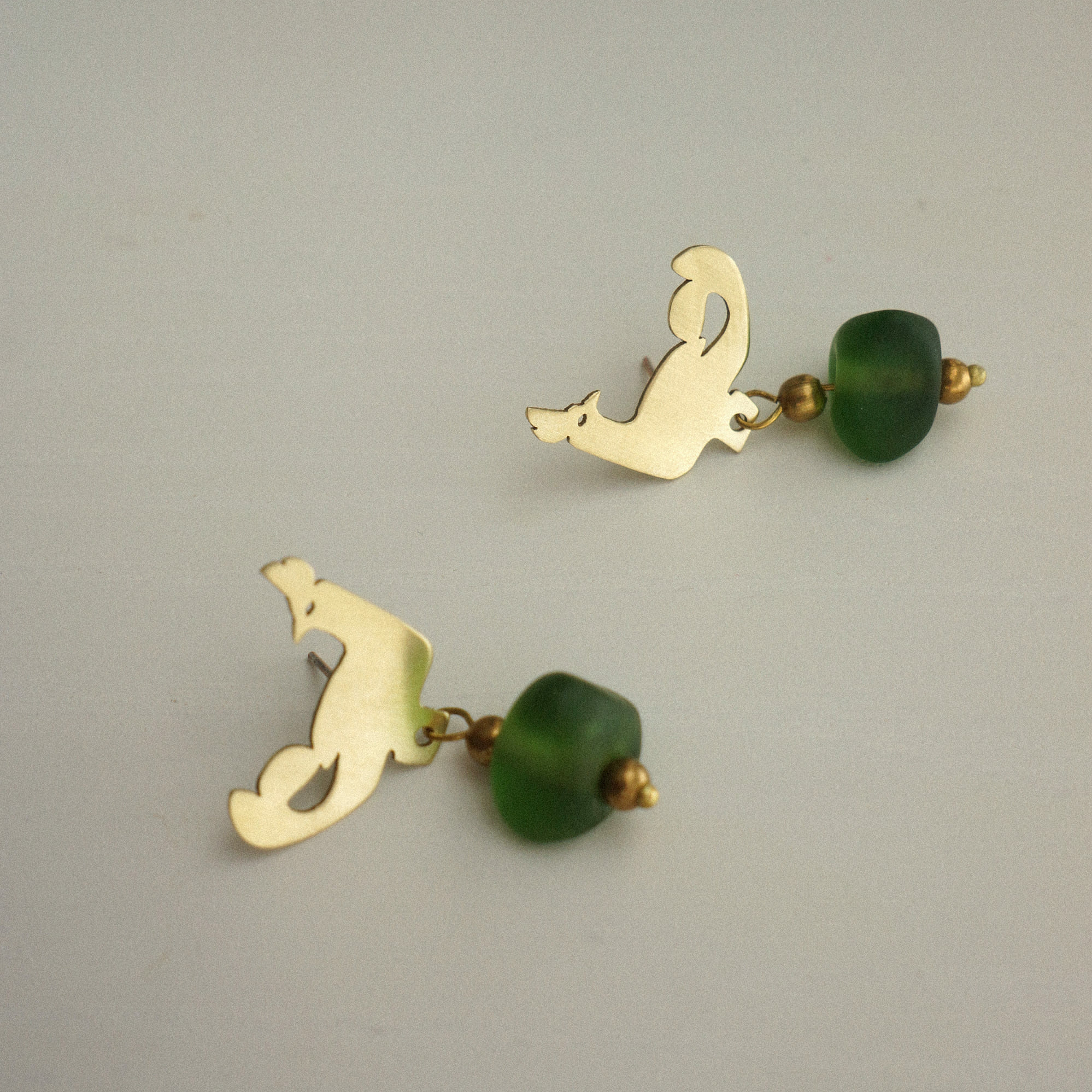 Птички с морским стеклышком