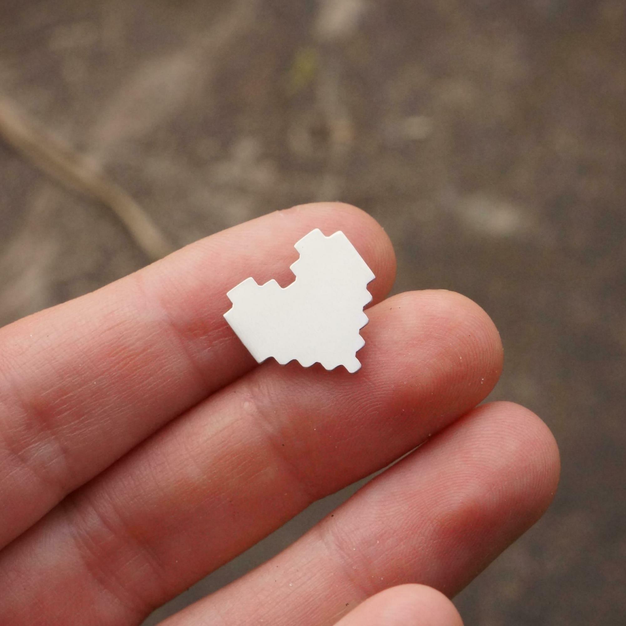 Пин Кроше сердечко