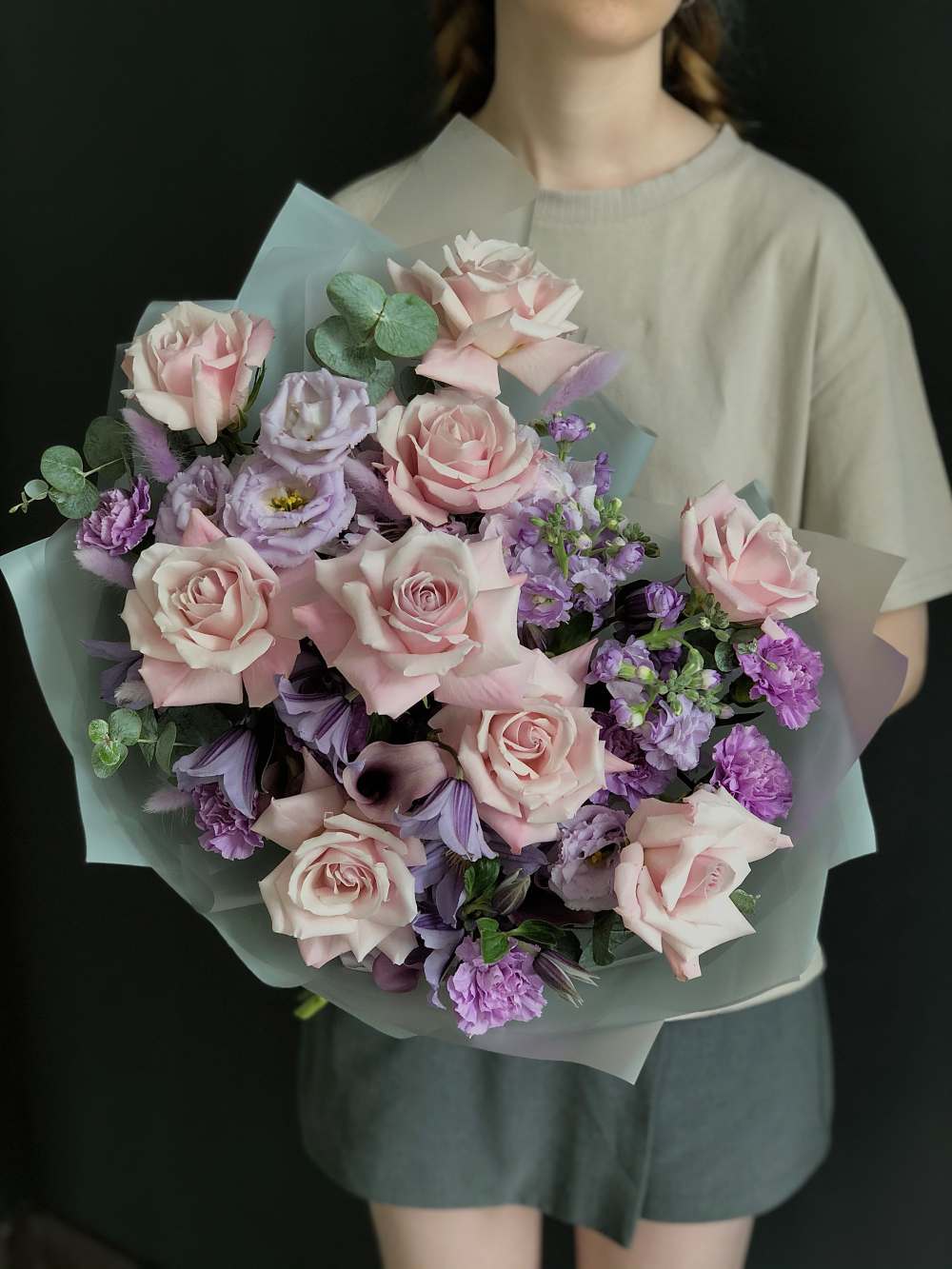 Клематисы, каллы, сухоцветы #139