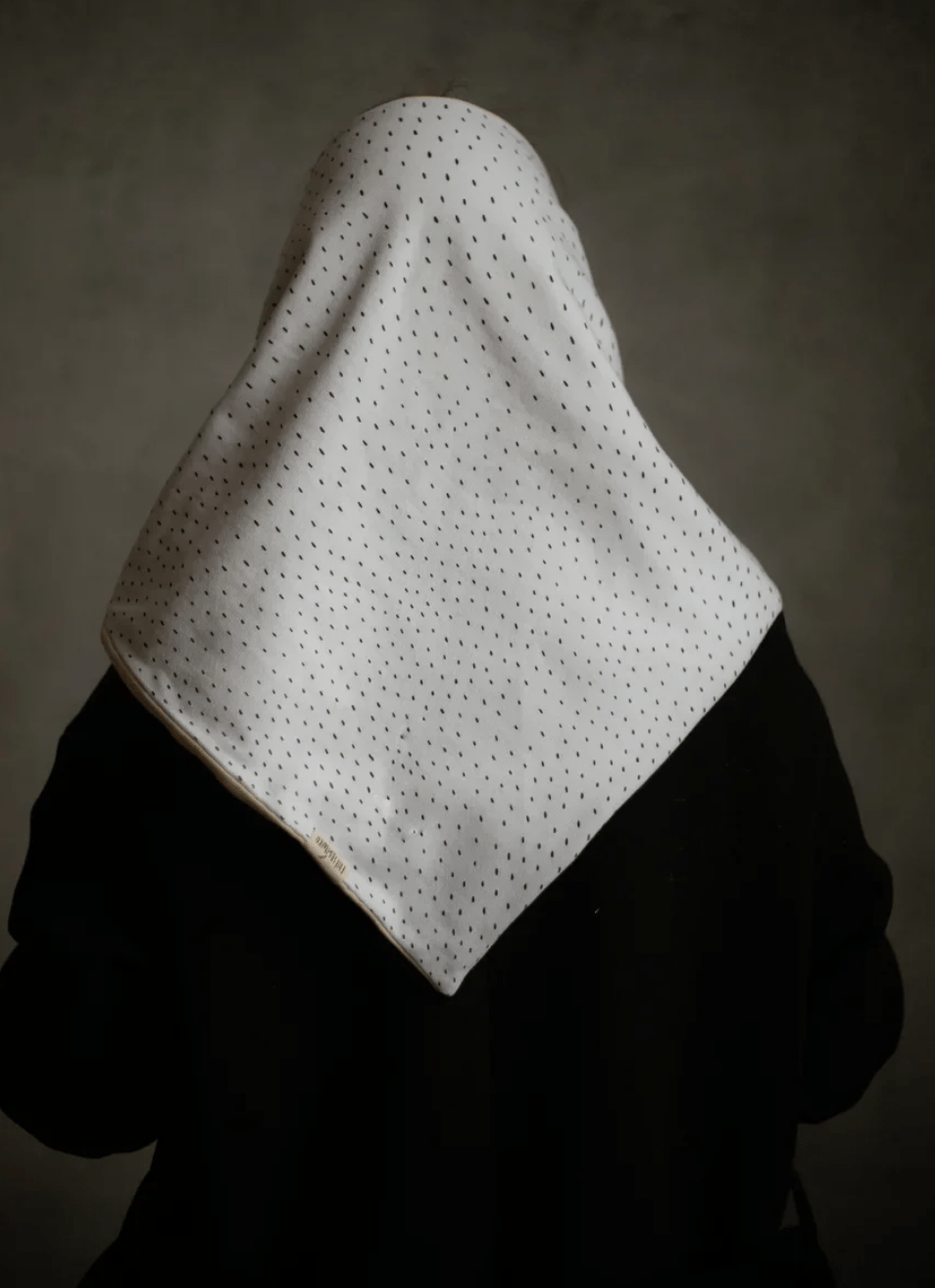 Теплая косынка "Рисинка" (двусторонняя)