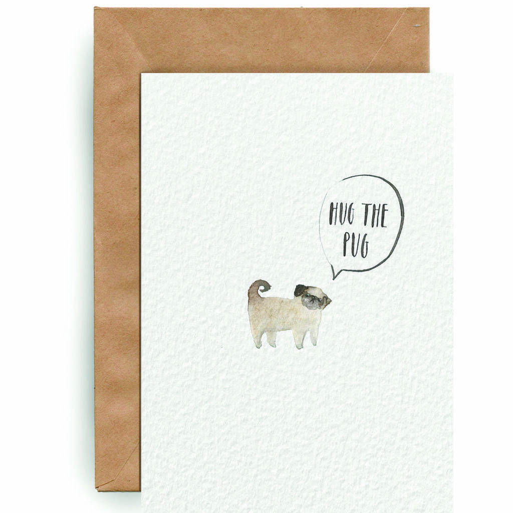 Hug the pug!