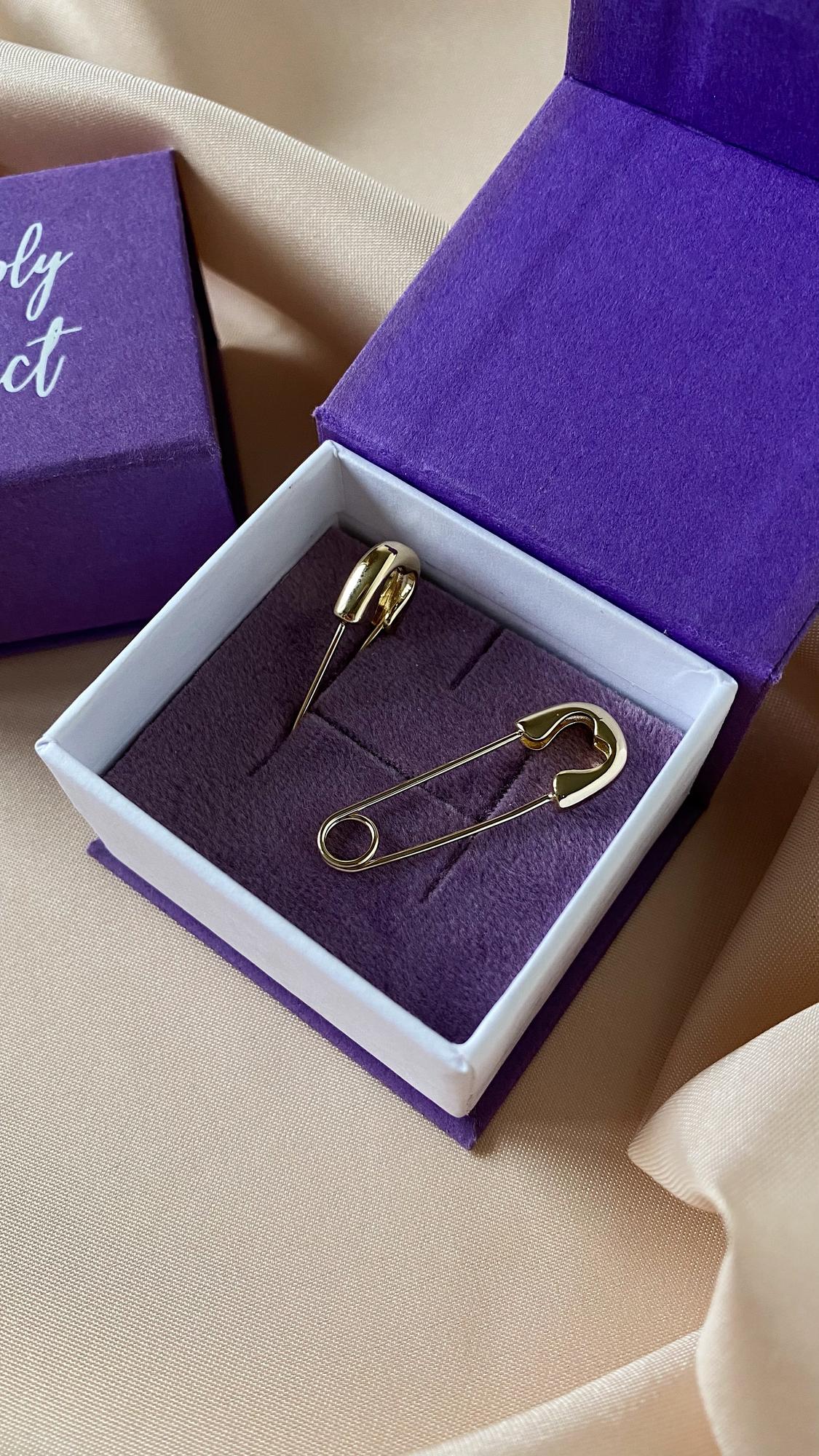 Серьги Pin G