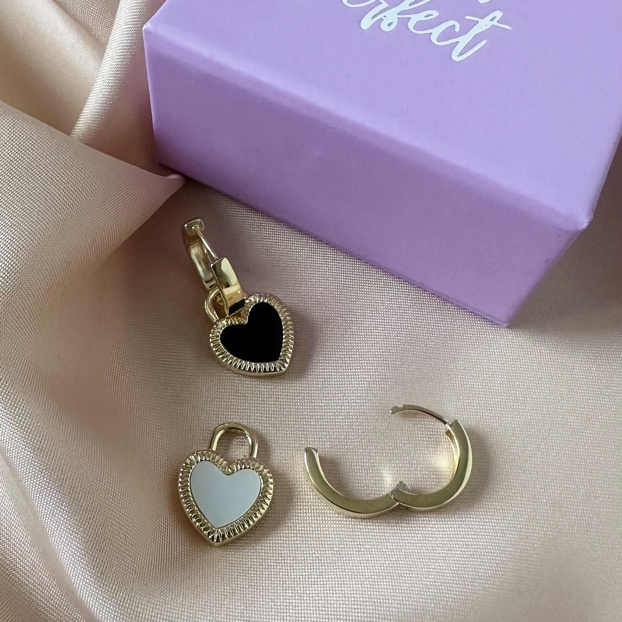 Серьги двусторонние Dolce G