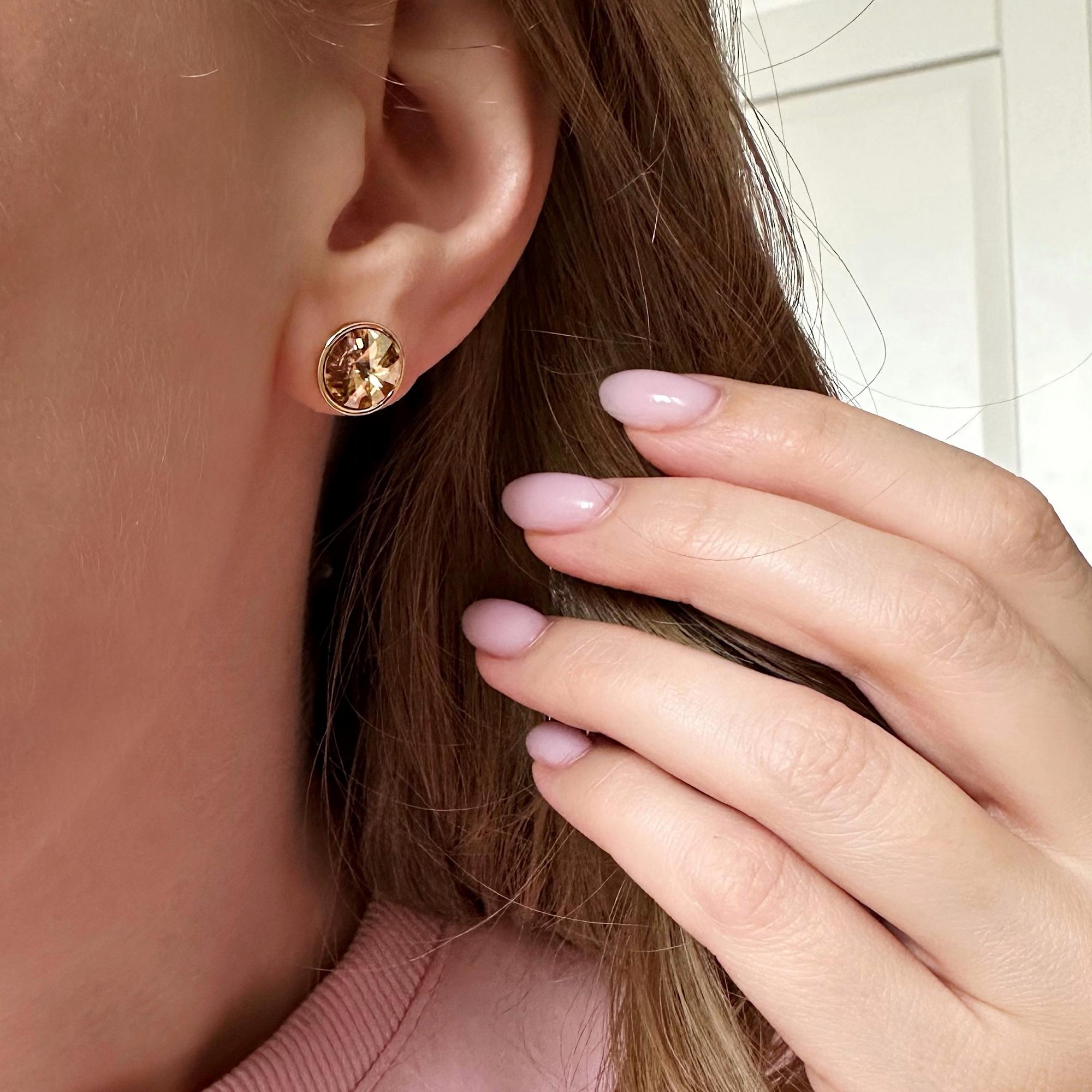 Серьги SW mini goldy