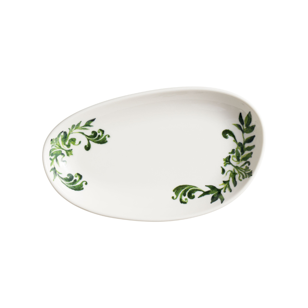 Блюдо овальное 25*16 см, Bonna, Lavis Green