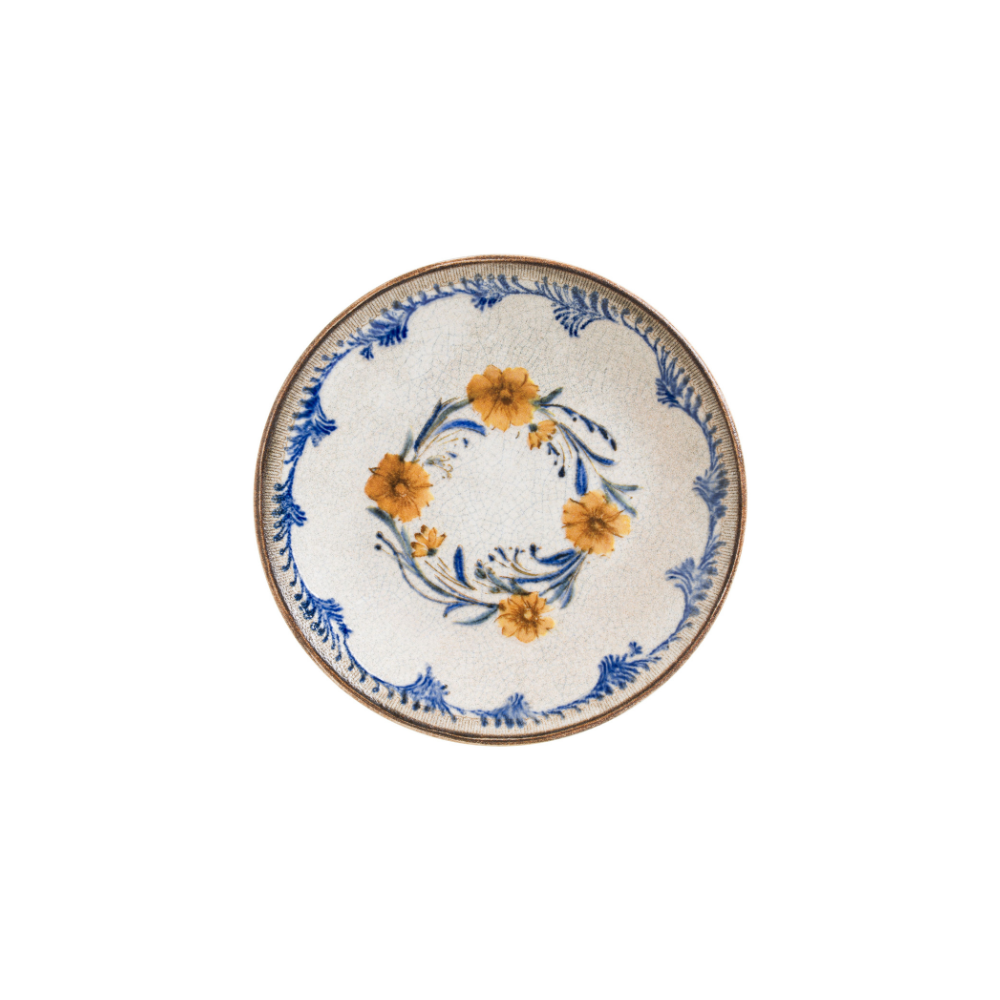 Тарелка плоская десертная 17 см, Bonna, Retro Floral