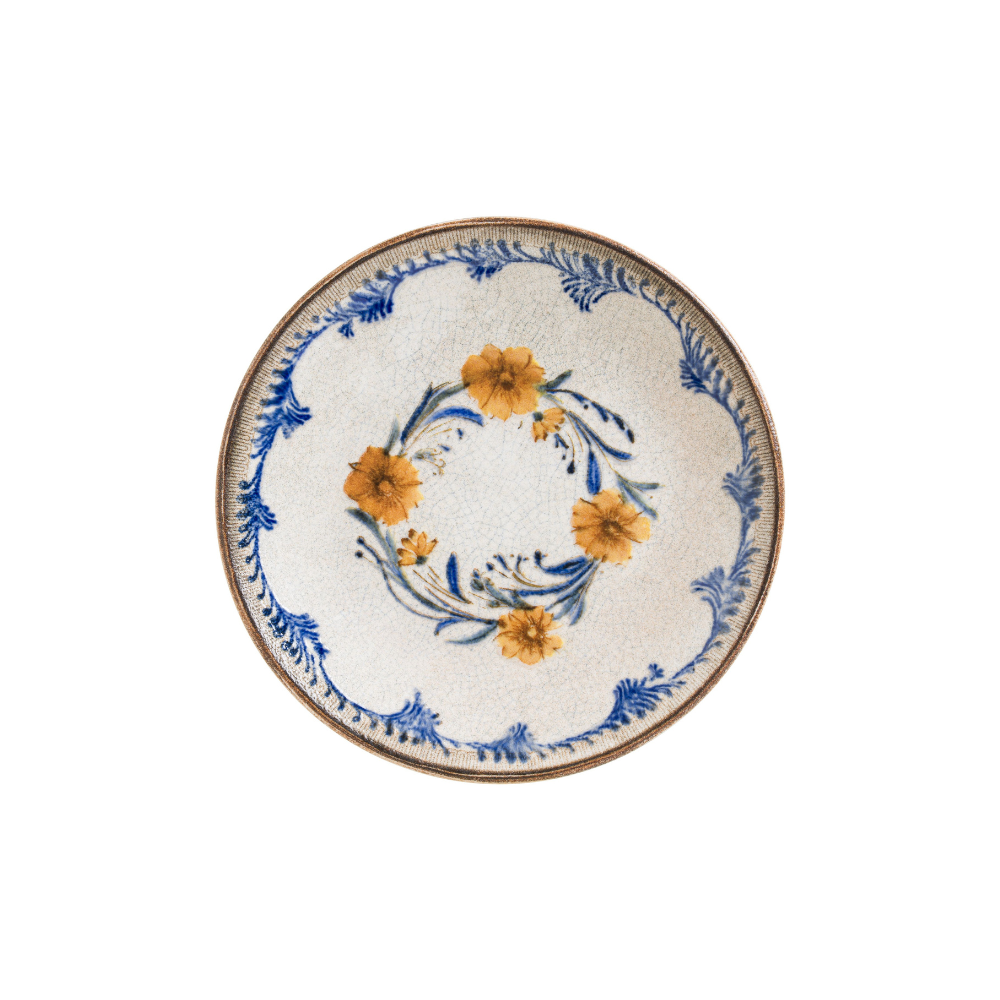 Тарелка плоская десертная 21 см, Bonna, Retro Floral