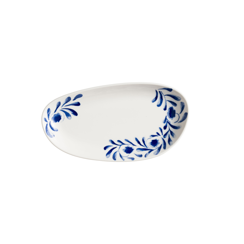 Блюдо овальное десертное 20*12 см, Bonna, Lavis Blue