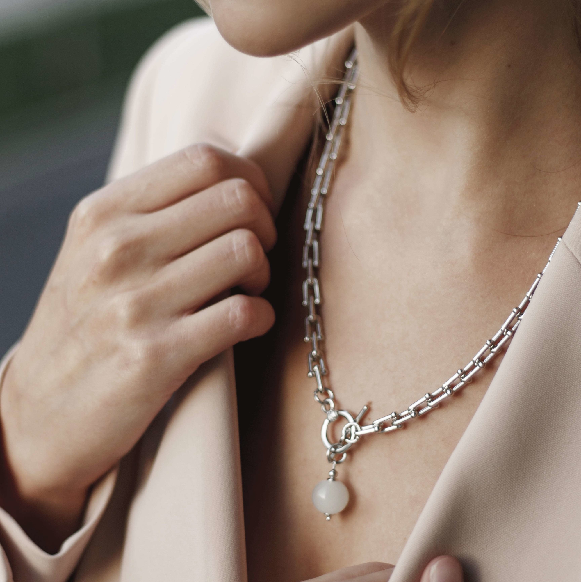 колье, цепь на шею, колье купить, колье спб, украшение на шею