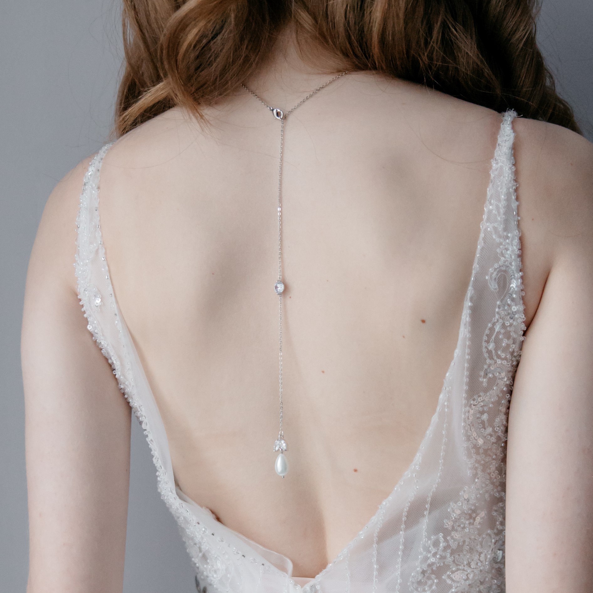 колье, свадебное колье, колье на свадьбу, колье на спину, колье для невесты, свадебные украшения