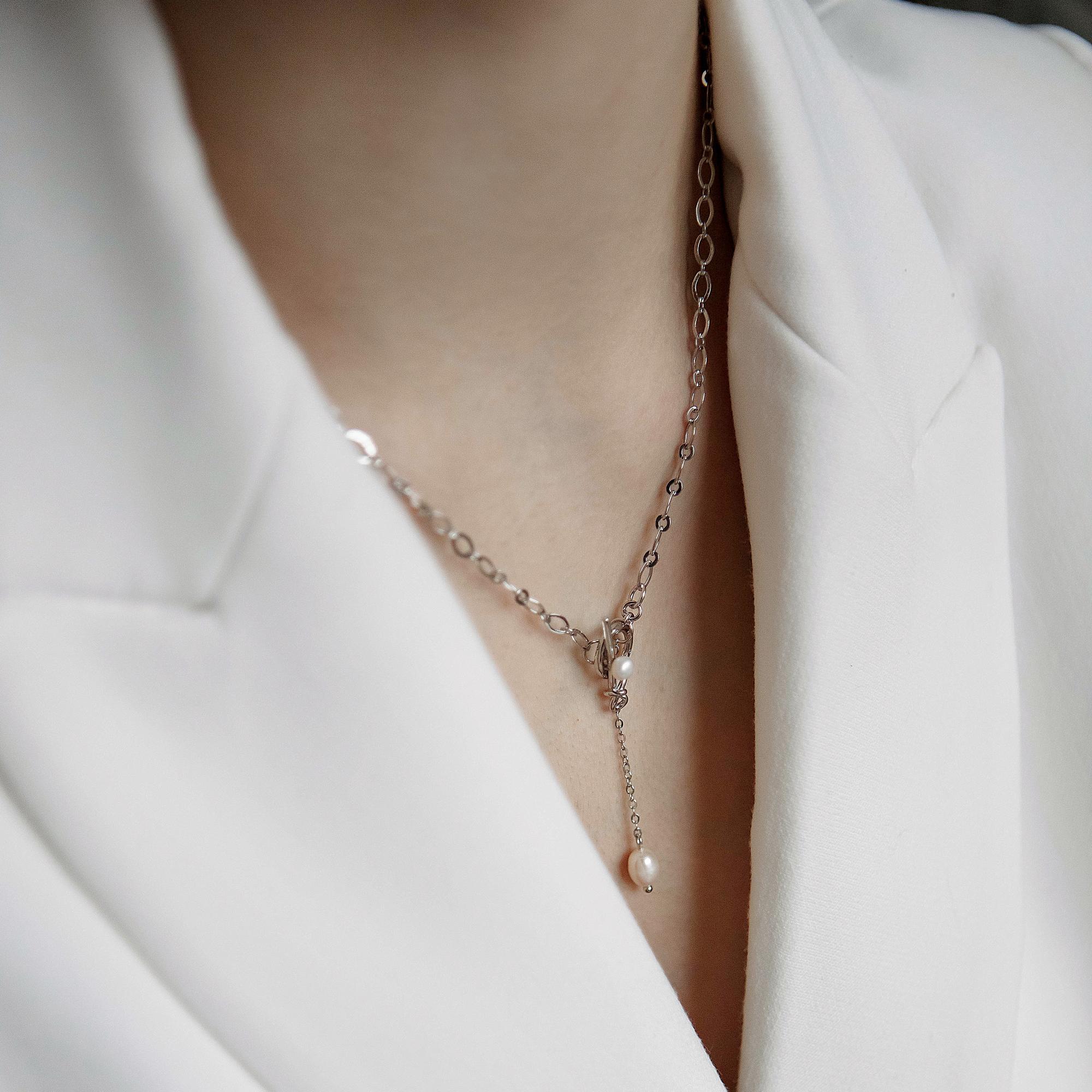 колье, колье с жемчугом, цепь на шею, колье купить, колье спб, украшение на шею