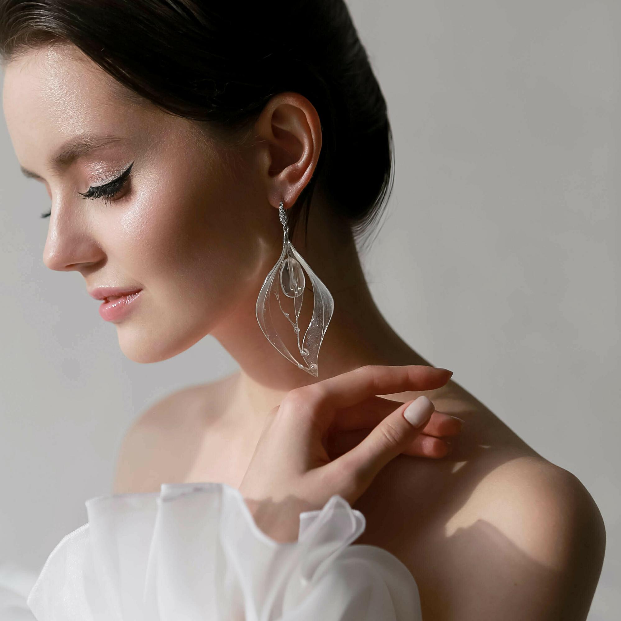 Моносерьга Флора