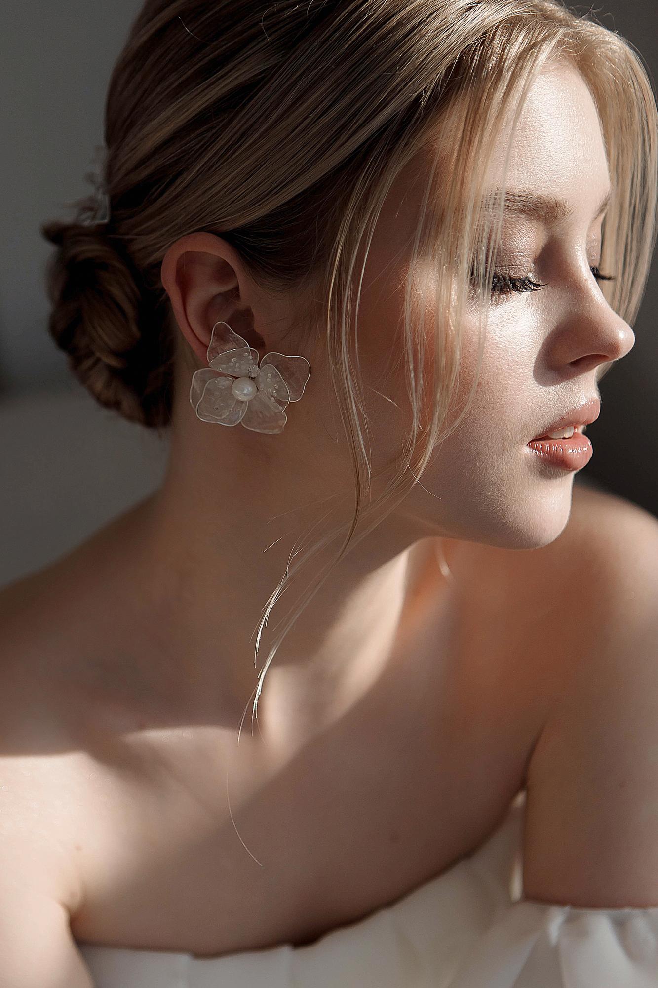 моносерьги, моносерьга, серьги для невесты, свадебные серьги, свадебные серьги спб, свадебный бижутерия, серьги для невесты купить