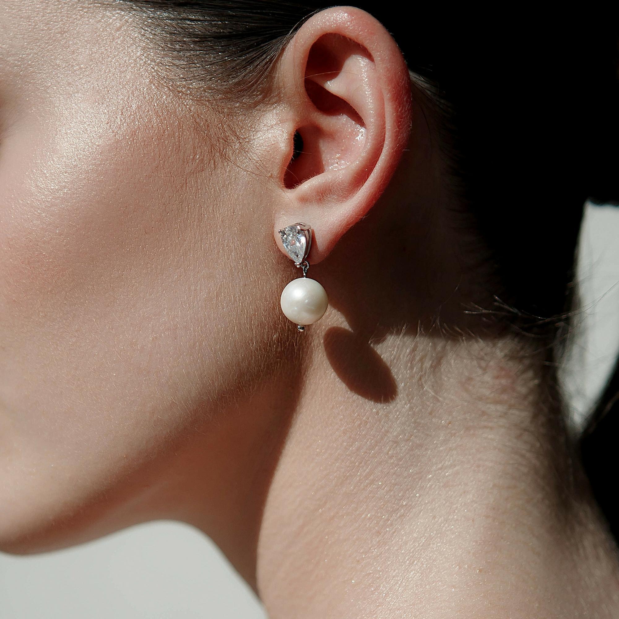 серьги для невесты, свадебные серьги, свадебные серьги спб, свадебный бижутерия, серьги с жемчугом, серьги для невесты купить