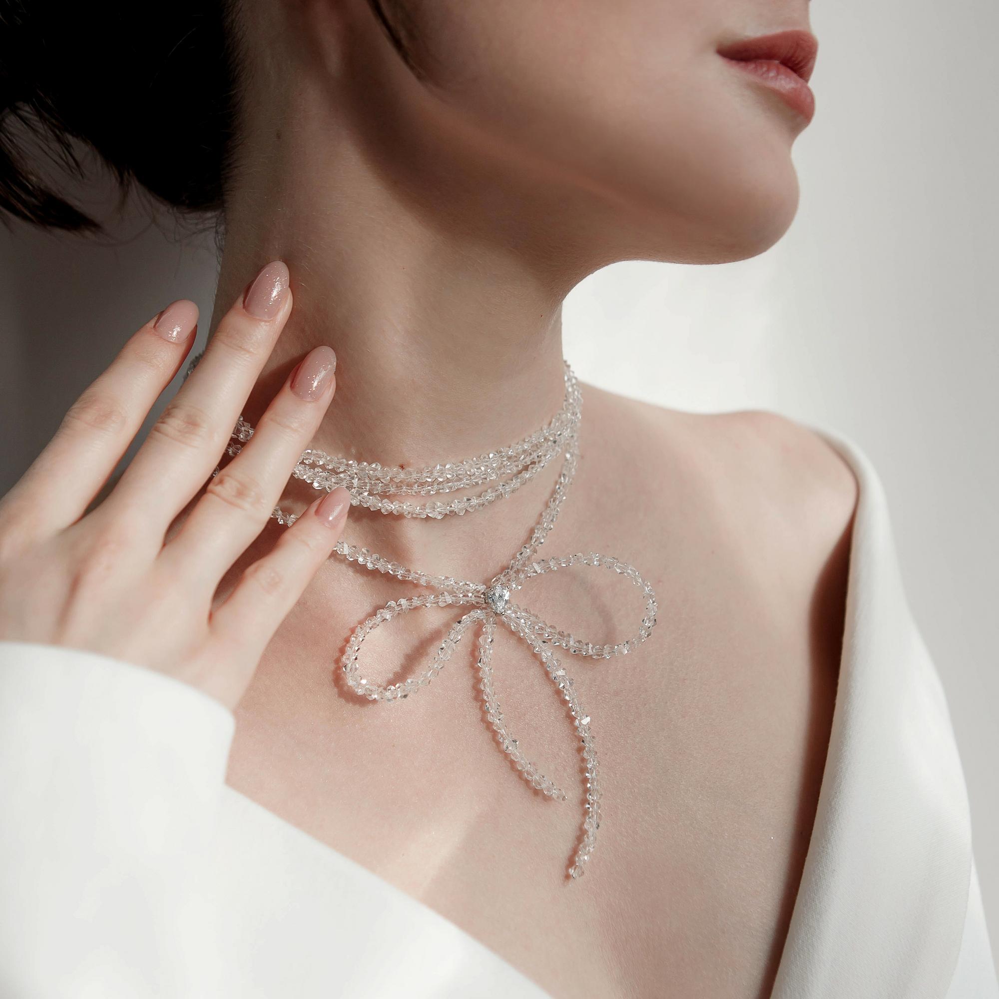 колье, свадебное колье, колье на свадьбу, колье на спину, колье для невесты, свадебные украшения