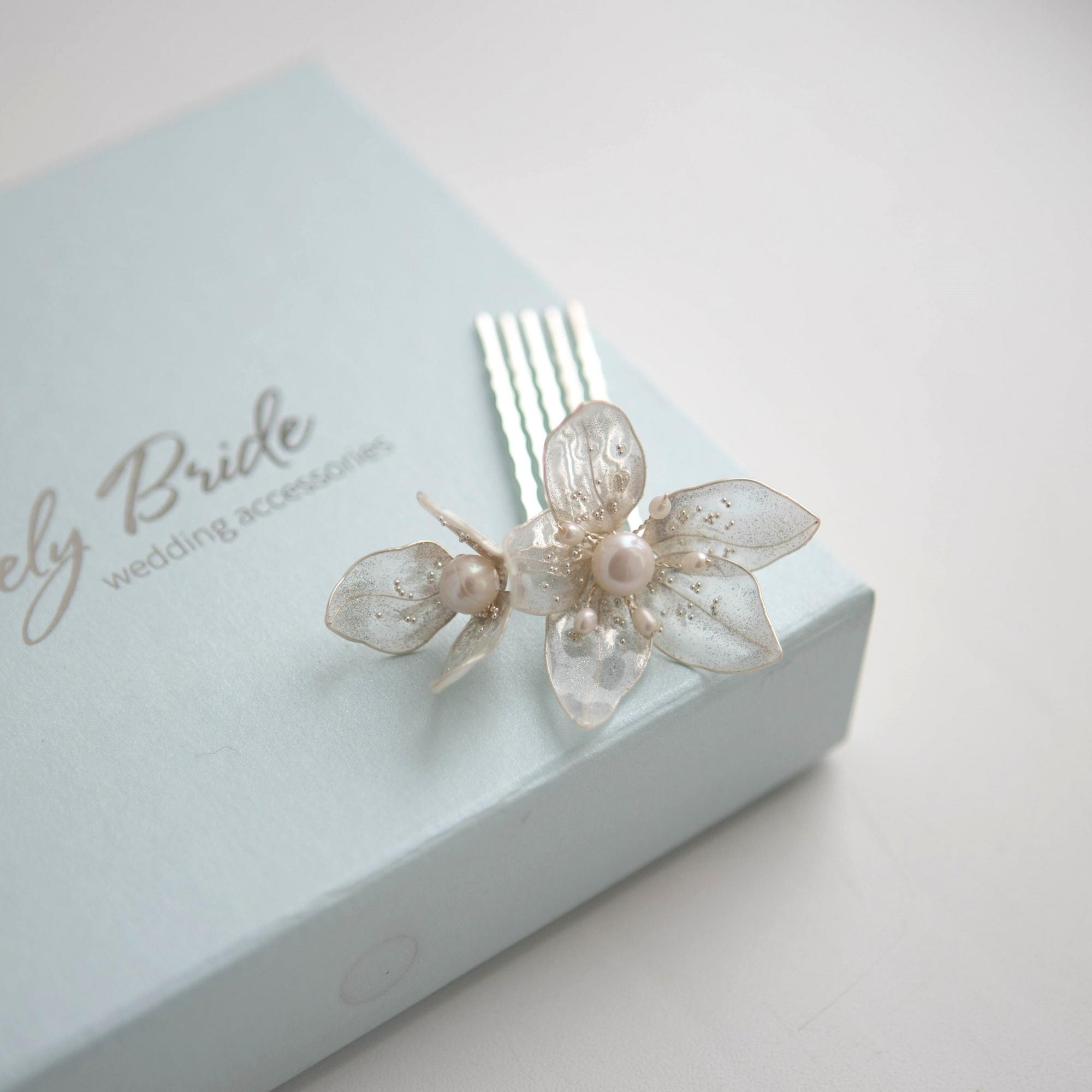 гребень в прическу, гребень ручной работы, гребень купить, свадебный гребень, гребень для невесты, гребень с жемчугом