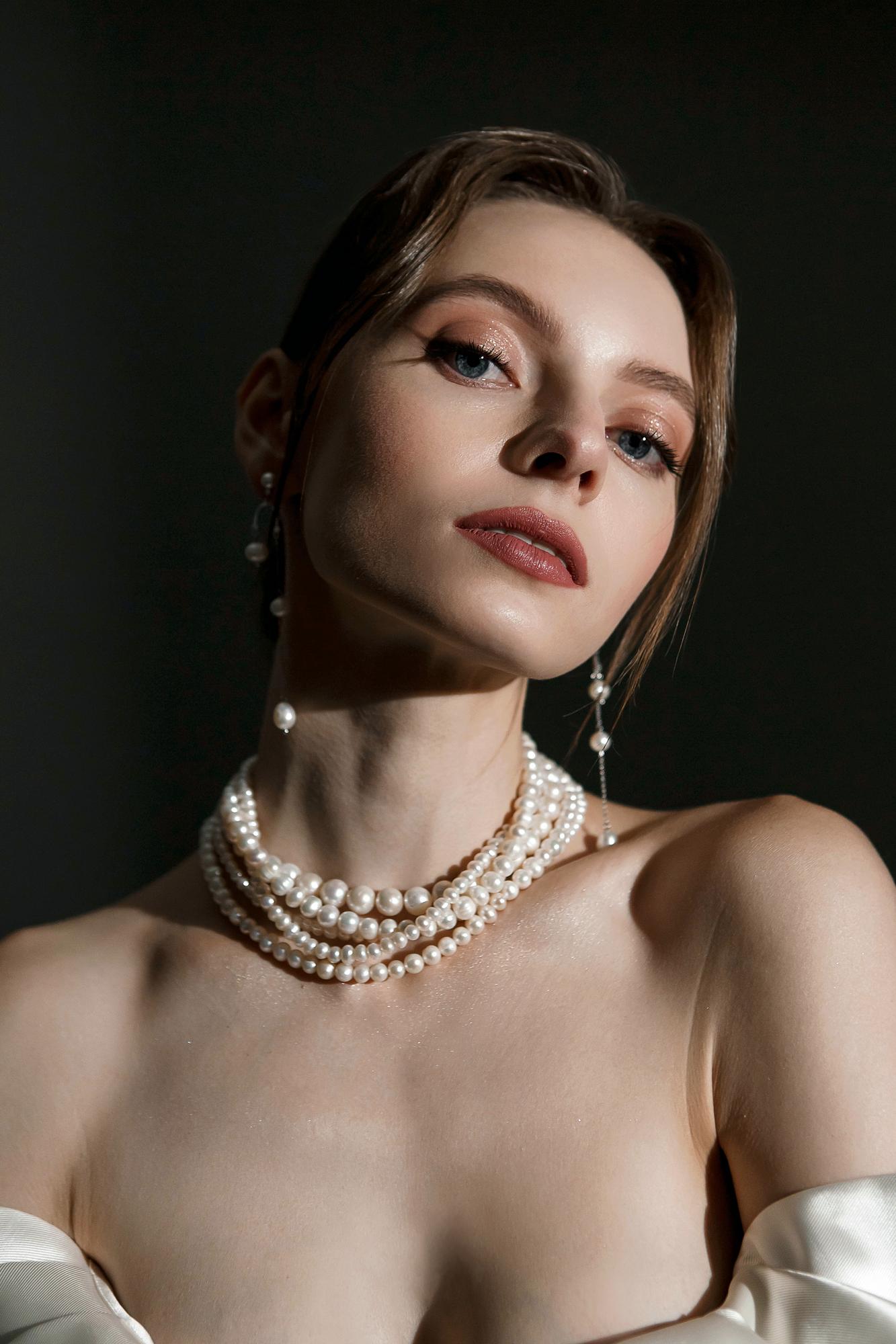 колье для невесты, свадебное колье, колье на свадьбу, колье для невесты купить, свадебные украшения на шею купить, набор свадебных украшений купить