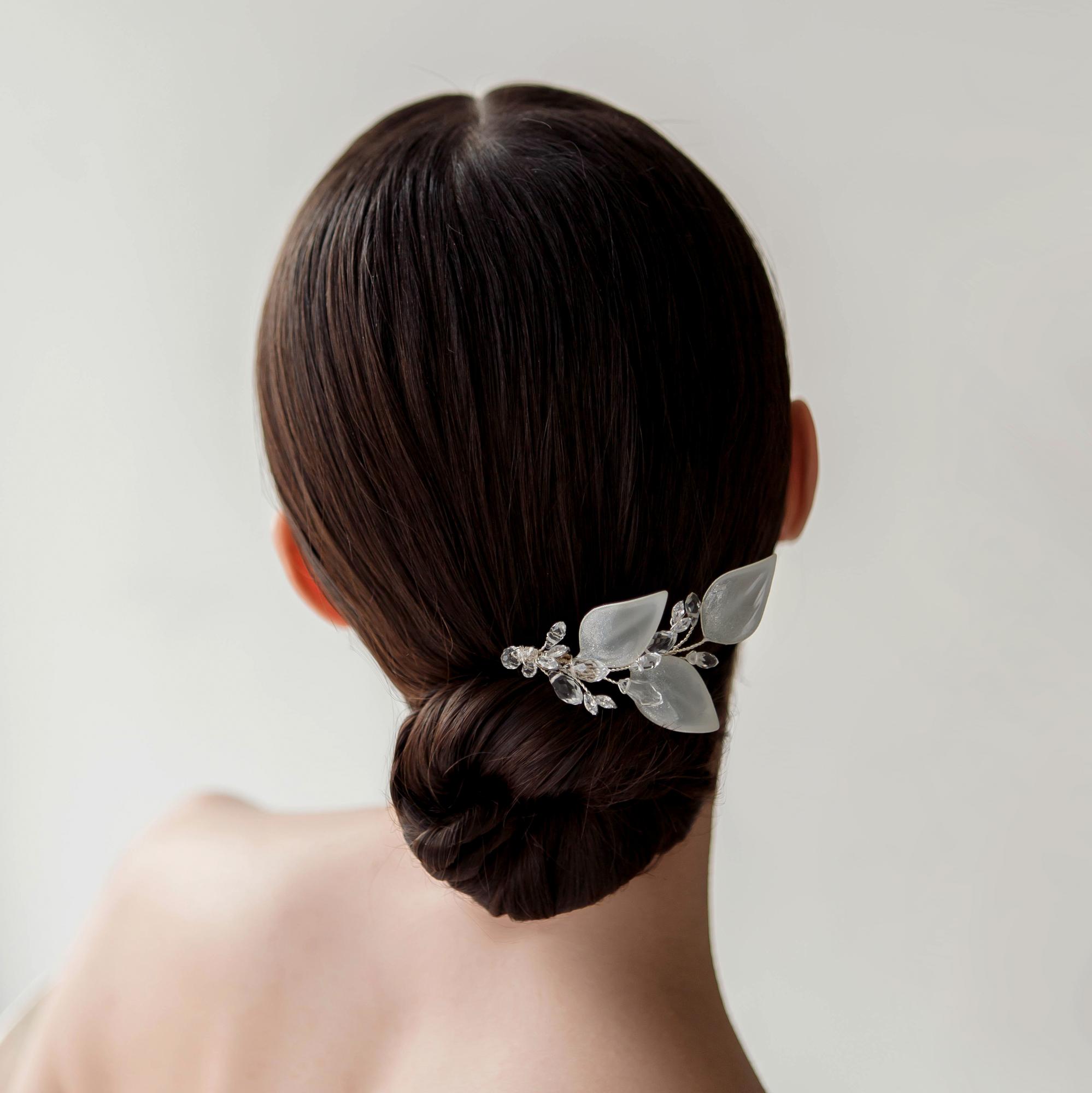 свадебный гребень, свадебные украшения в волосы, украшения для невесты, гребень ручной работы купить