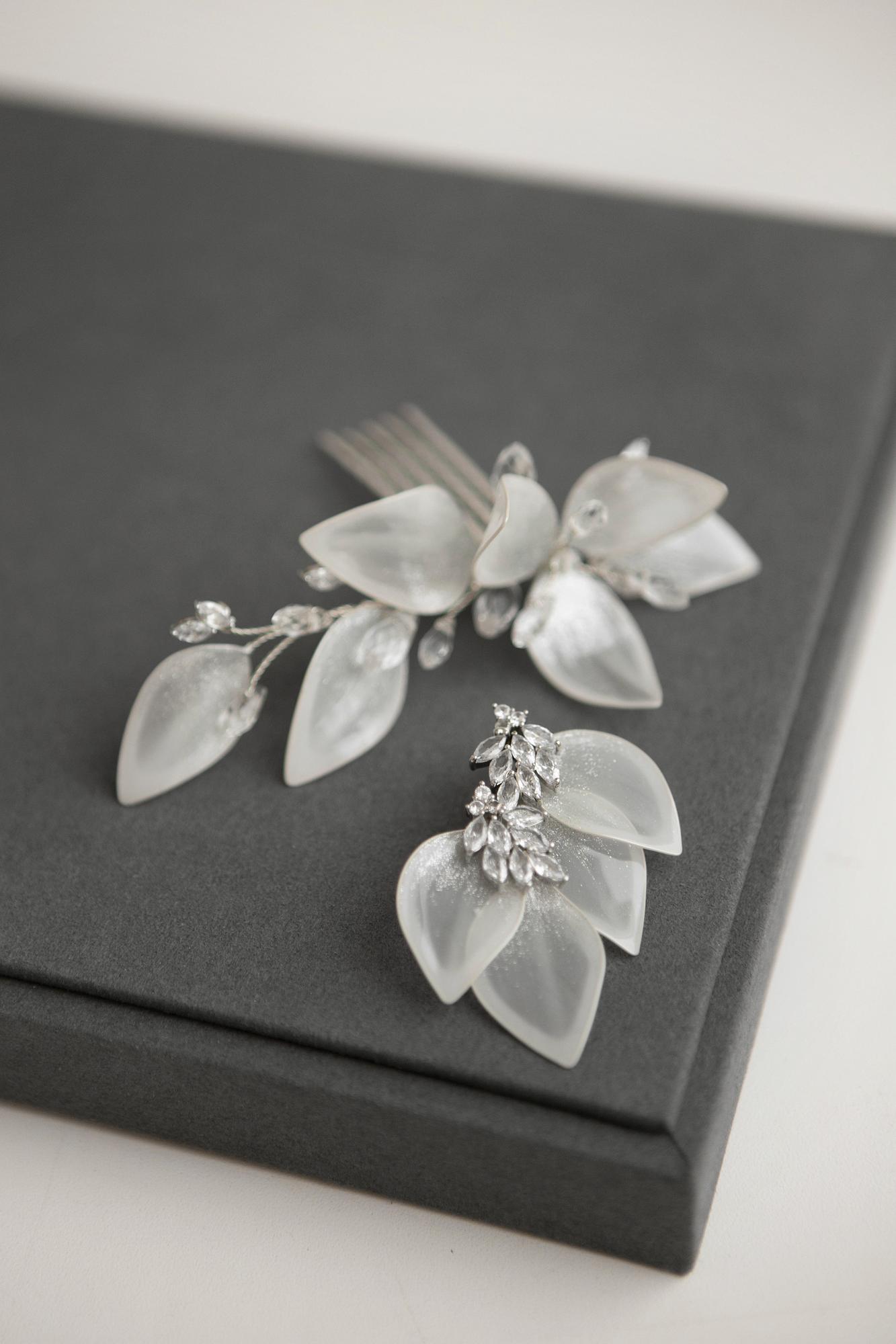 свадебный гребень, свадебные украшения в волосы, украшения для невесты, гребень ручной работы купить