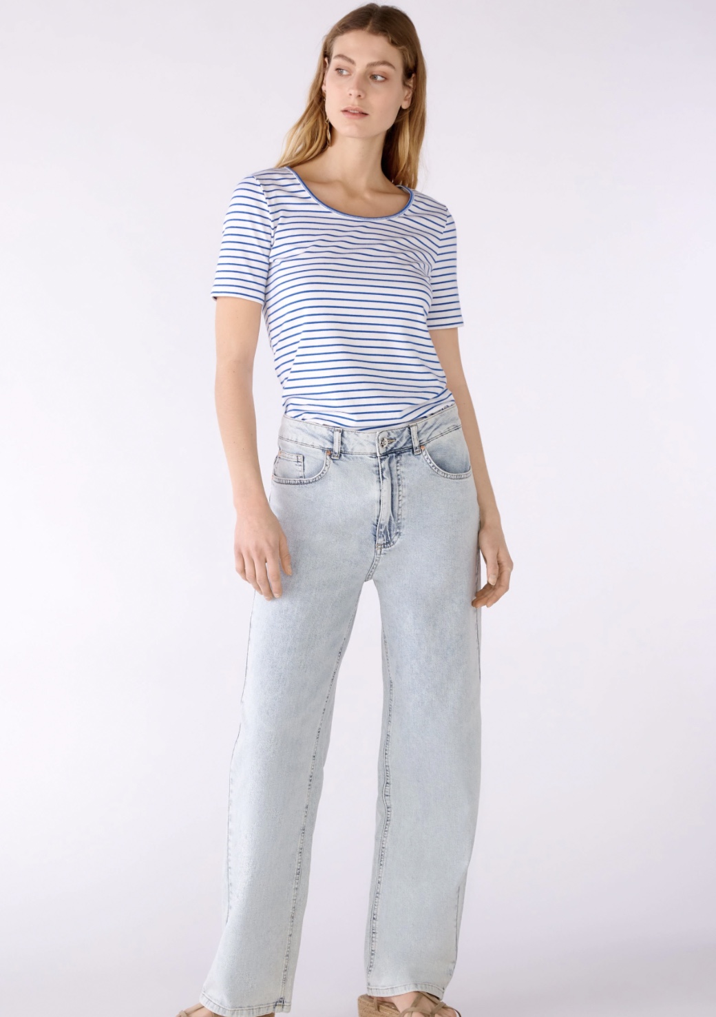 Джинсы широкие