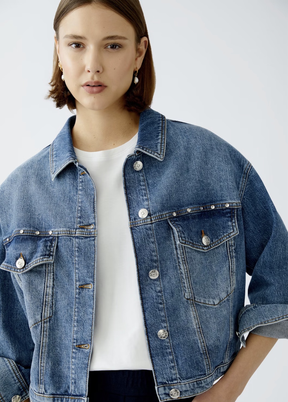 Куртка джинсовая синяя