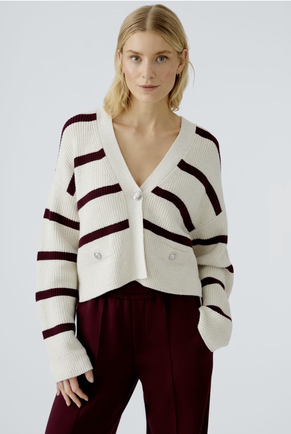 Кардиган полоска