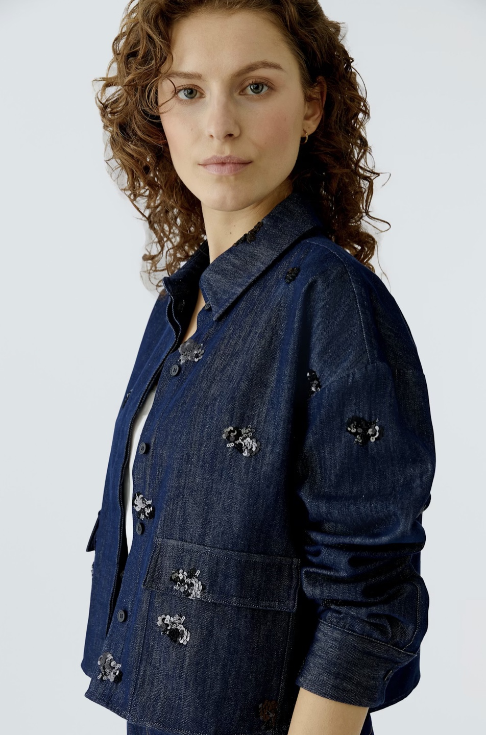 Куртка джинсовая вышивка