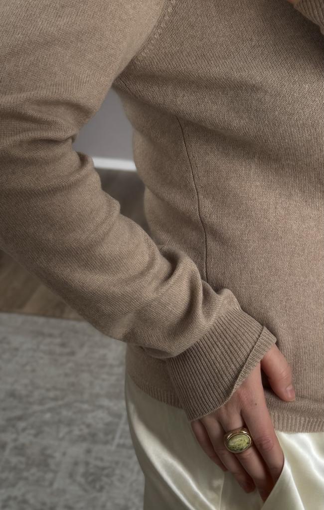 Расслабленный свитер из кашемира